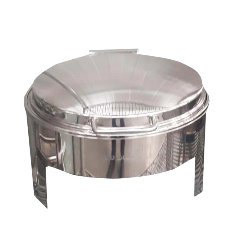 Migsa Chafer Redondo 6 L Hidraulico Acero Inoxidable 321 Nuevo