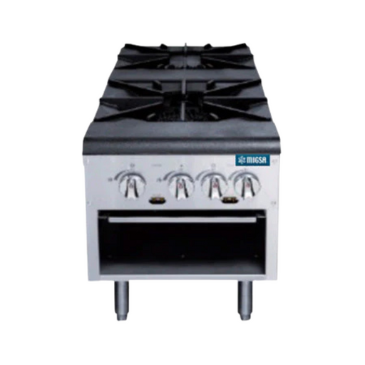 Migsa Estufon Comercial 2 Secciones AZL-2-MG Nuevo