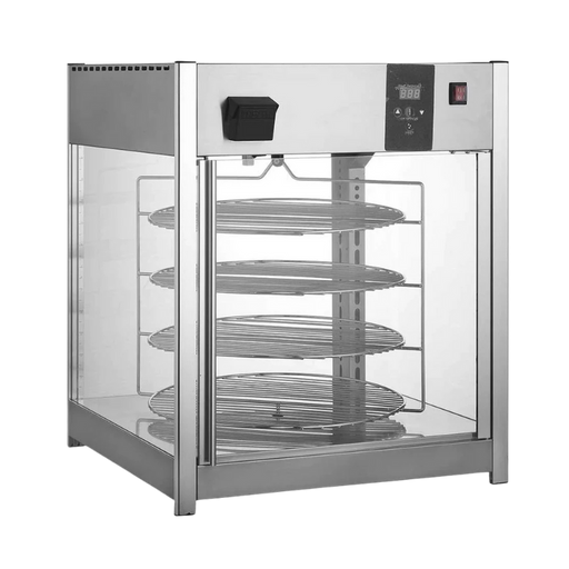 Migsa Exhibidor Y Calentador De Pizzas Con Humedad RTR-158L Nuevo