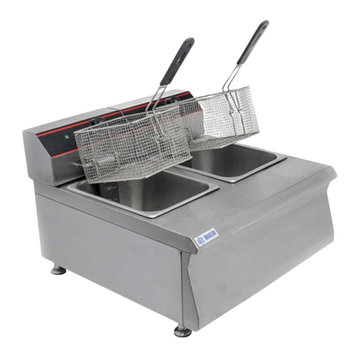 Migsa Freidor de Piso Electrico de Acero Inoxidable BN600-E601 Nuevo