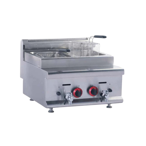 Migsa Freidora Modular de 2 Tinas a Gas HGR-608 Nuevo