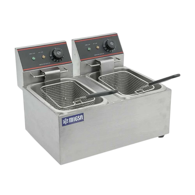 Migsa Freidora electrica de mesa de 6 litros MFE6SI Nuevo