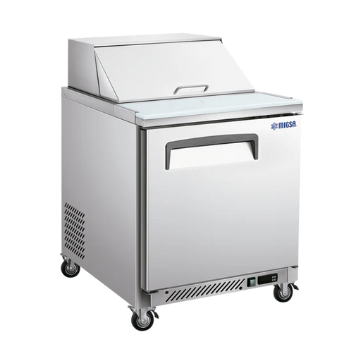 Migsa Mesa Fría Para Ensaladas 1 Puerta 170 Litros Tipo Americano SCL-1 Nuevo