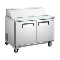 Migsa Mesa Fría Para Ensaladas 2 Puerta 340 Litros Tipo Americano SCL-2 Nuevo