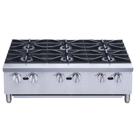 Migsa Parrilla 6 Quemadores Gas LP XRB-6-MG Nuevo
