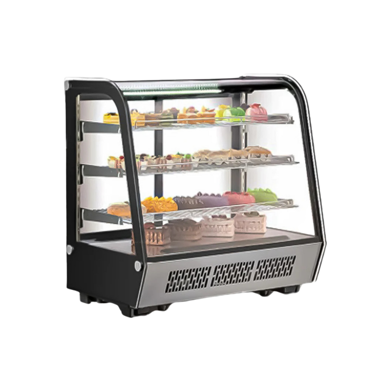 Migsa Vitrina refrigerada cristal curvo 363 L 430W 110V mod CW-295R
