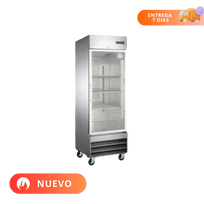 Icehaus Refrigerador 1 Puerta de Cristal RV-1PC-SS-01 Nuevo