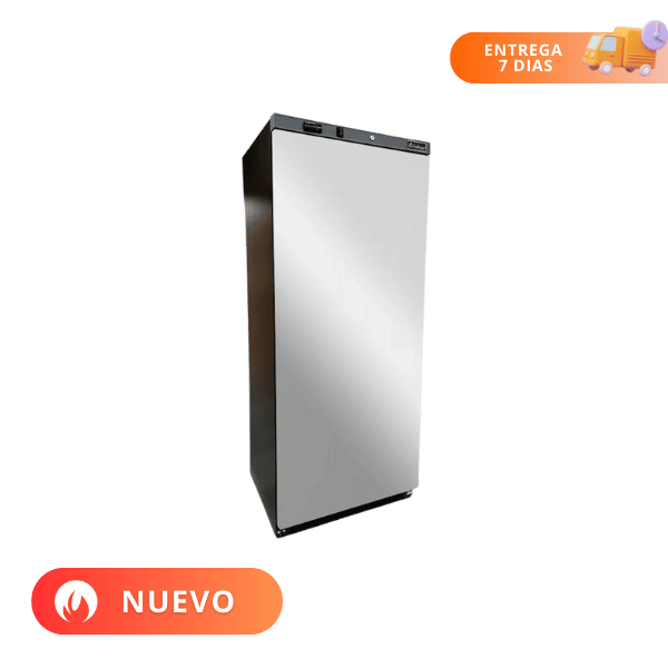 Icehaus Refrigerador 1 Puerta de Acero Inoxidable RVI-600 Nuevo