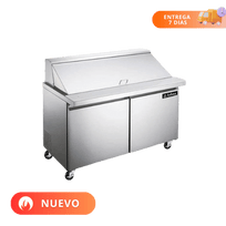Icehaus Mesa de Preparación 2 Puerta de Acero 17 pies ME-2P-SS-02 Nuevo