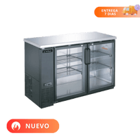 Icehaus Refrigerador contra barra CBR-2PC-SS-01 Nuevo