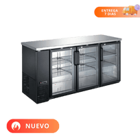 Icehaus Refrigerador Contra Barra 3 Puertas CBR-3PC-SS-01 Nuevo