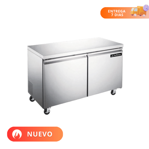 Icehaus Refrigerador Bajo Barra 2 Puertas RBB-2P-SS-01 Nuevo