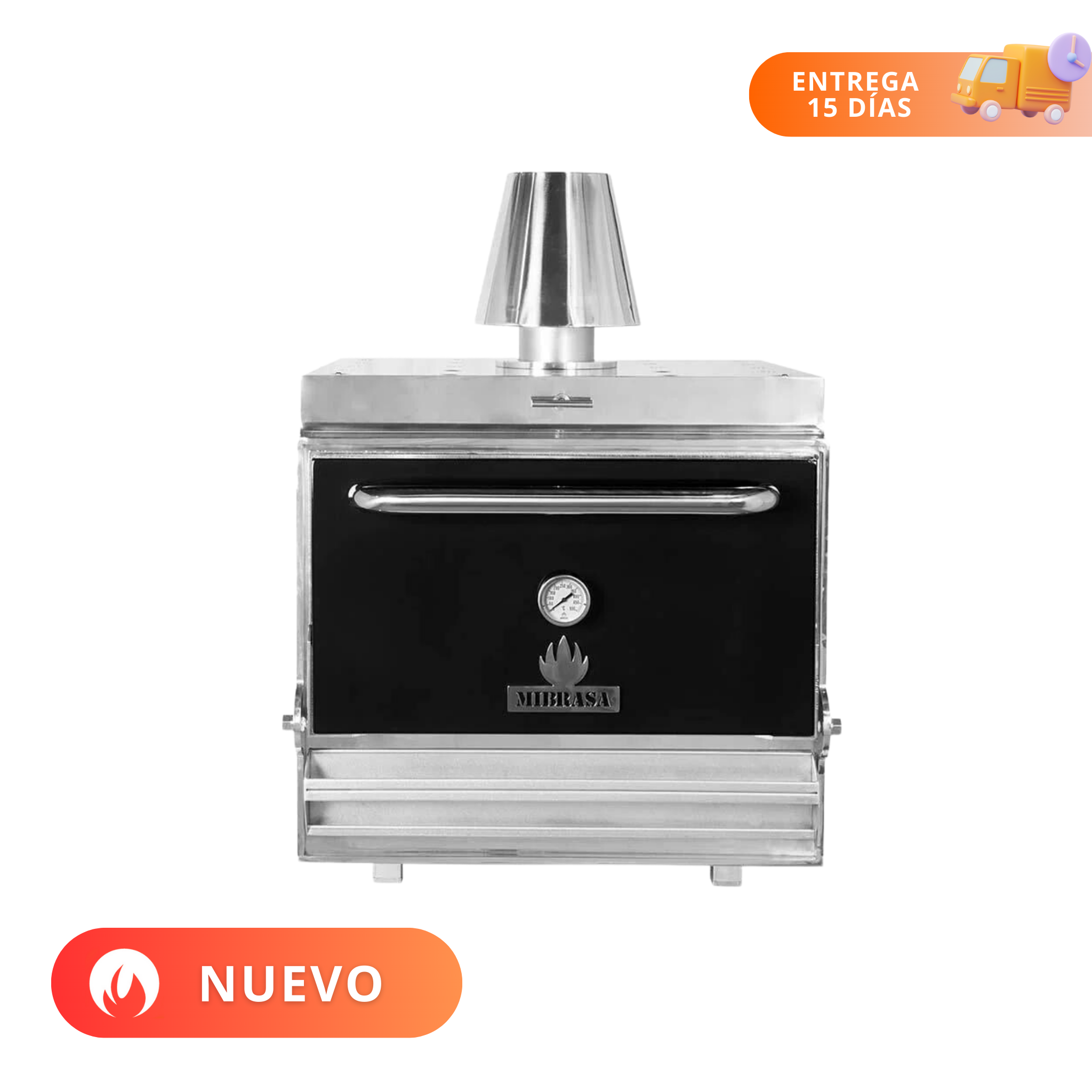 MIBRASA Horno Carbón Sobre Mostrador HMB-75 Nuevo