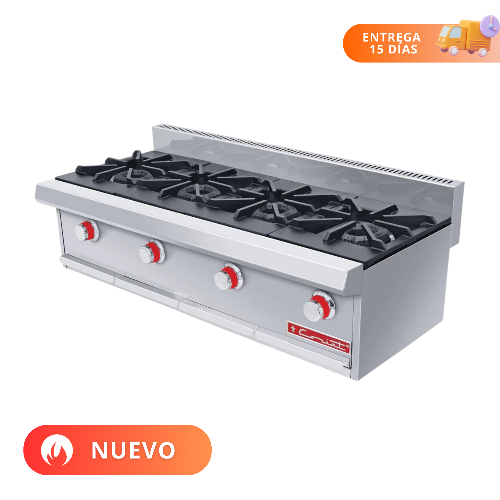 Coriat Parrilla de 4 Quemadores a Gas PCH-4 DE MESA PETIT 