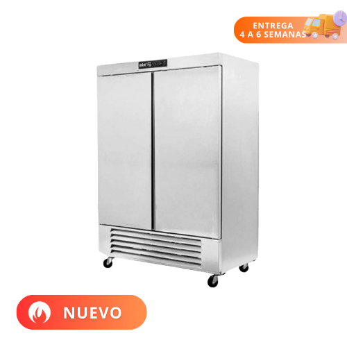 Asber Refrigerador 2 puertas acero ARR-49-H HC