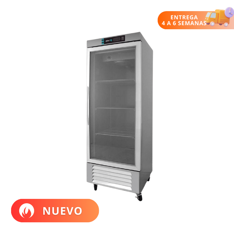 Asber | Refrigerador 1 Puerta crostal | ARR-17-G HC | Nuevo