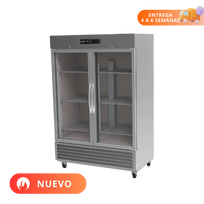 Asber Refrigerador 2 puertas cristal ARR-49-G-H HC