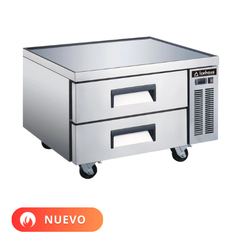 Icehaus Base Chef Refrigerada 2 Cajones BRM-2C-SS-01 Nuevo