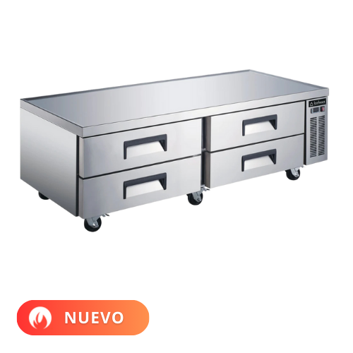 Icehaus Base Chef Refrigerada 4 Cajones BRM-4C-SS-01 Nuevo