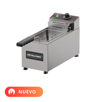 METALCUBAS FREIDORA ELECTRICA UNA CANASTILLA 1/3GN FE1C NUEVO