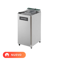 METALCUBAS FREIDORA DE PISO ZONA FRIA ACEITE FOE15P NUEVO