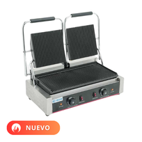 Migsa Plancha panini doble BN-813 Nuevo