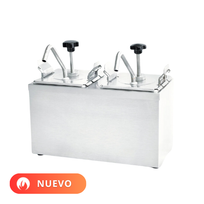 Migsa Dispensador de condimentos doble JZF-2 Nuevo