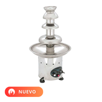 Migsa Fuente de chocolate profesional de 4 cascadas CF24A Nuevo