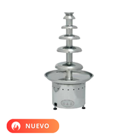 Migsa Fuente de chocolate profesional de 6 cascadas CF44A Nuevo