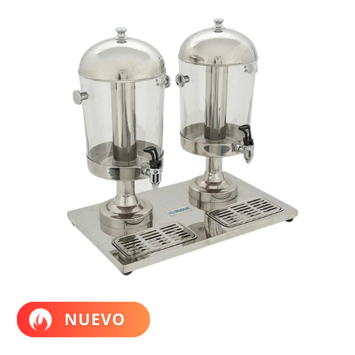 Migsa Despachador de jugos de dos tanques ZCF302B Nuevo