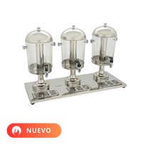 Migsa Despachador de jugos de tres tanques ZCF303B Nuevo