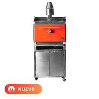 Vesuvio Horno de brasa asador de uso rudo alimentado con carbón PICCOLO Nuevo