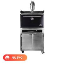 Vesuvio Horno de brasa asador de uso rudo alimentado con carbón LARGO Nuevo