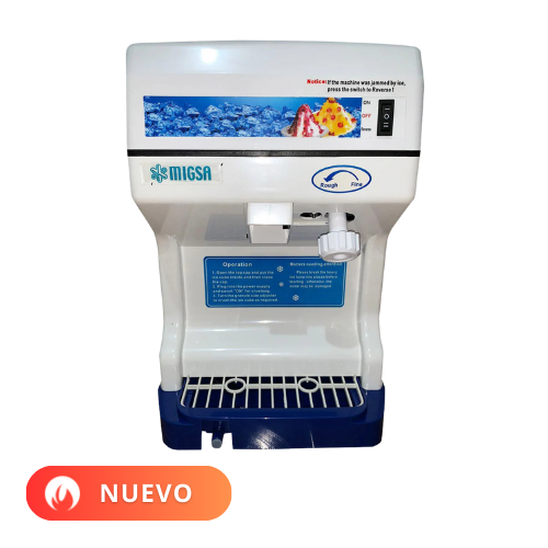 Migsa Triturador de hielo para raspados IP-A188 Nuevo