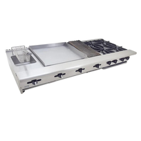 Asber 4 Fuegos abiertos + Asador 12