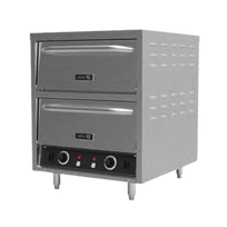 Asber Horno pizzero eléctrico doble con 4 piedras refractarias AEPO-26-E STACK Nuevo