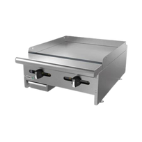 Asber Plancha lisa a gas con placa de 3/4
