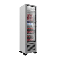 Imbera Refrigerador vertical 1 puerta cristal VR08 Nuevo