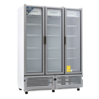 Imbera Refrigerador vertical 3 puertas cristal G342 3P Nuevo