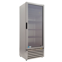 Imbera Refrigerador Vertical 1 Puerta Cristal Acero Inoxidable 19 Pies 1018910 Nuevo