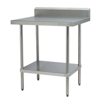 International Mesa Trabajo Acero Inoxidable Grado Alimenticio 120 cm MEL12 Nuevo