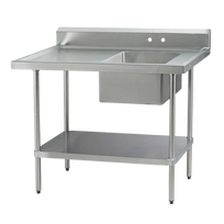 International Mesa Trabajo 1 Tarja 120 cm MELT1D12 Nuevo