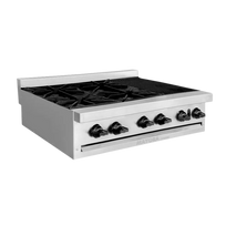 International Estufa Triple 2 Secciones de Quemadores, 1 Sección de Asador CG30031 Nuevo