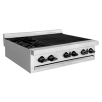 International Estufa Modular Triple 1 Sección de Quemadores, 2 Secciones de Asador CG30051 Nuevo