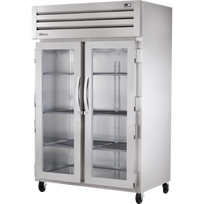 True Refrigerador Vertical 2 Puertas Cristal Acero Inoxidable STA2R-2G-HC Nuevo
