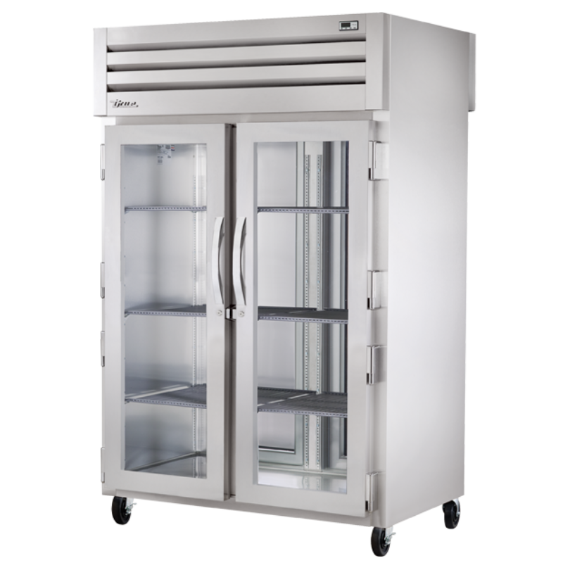 True Gabinete con Calefacción Vertical 2 Puertas Cristal STG2HPT-2G-2S Nuevo