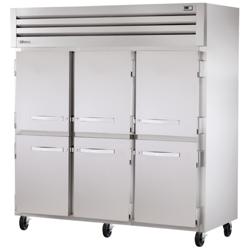 True Refrigerador de puerta batiente sólida de acceso directo STG3R-6HS-HC Nuevo