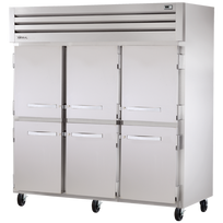 True Refrigerador de puerta batiente sólida de acceso directo STG3R-6HS-HC Nuevo