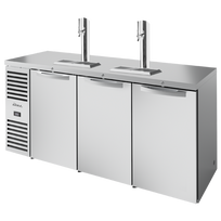 True Dispensador de Cerveza Refrigerada 3 Puertas Acero Inoxidable TDR84-RISZ1-L-S-SSS-1 Nuevo