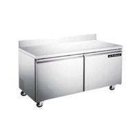 Icehaus Mesa de Trabajo Refrigerador 2 Puertas MTR-2P-SS-02 Nuevo